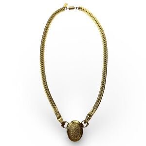 1928 Gold Locket Necklace